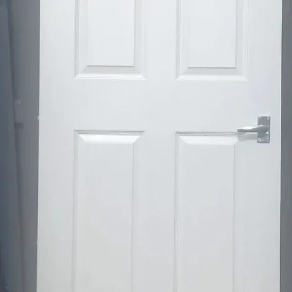 Door, white, internal