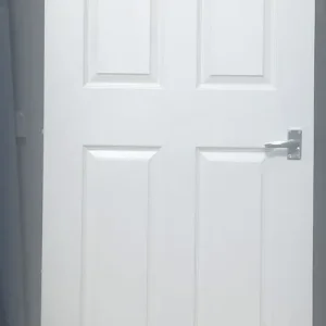 Door, white, internal