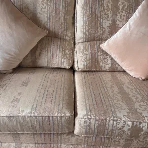 2 Seater Sofa, Chair & Footstool - Image 2