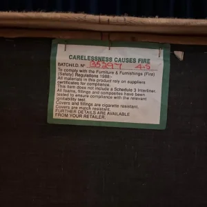 2 Seater Sofa, Chair & Footstool - Image 7