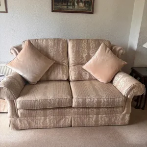 2 Seater Sofa, Chair & Footstool
