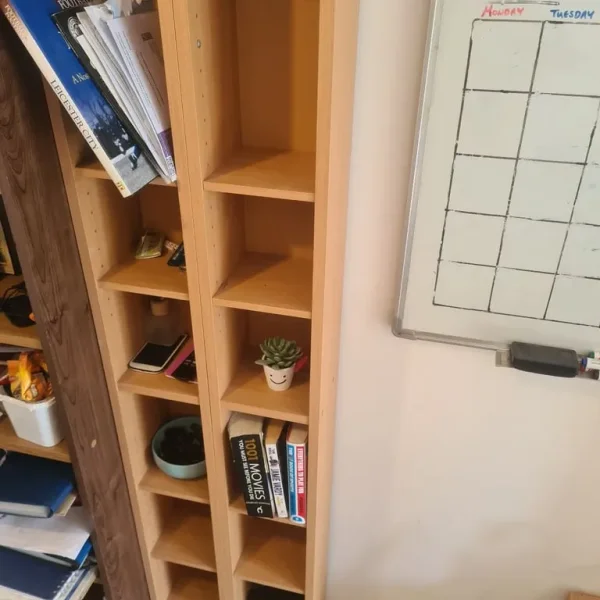 Double shelving tower