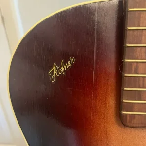 Beautiful Vintage Hofner Congress Archtop Acoustic Guitar - 1956 - Image 2