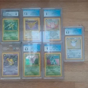 Pokèmon holo rare cards Graded