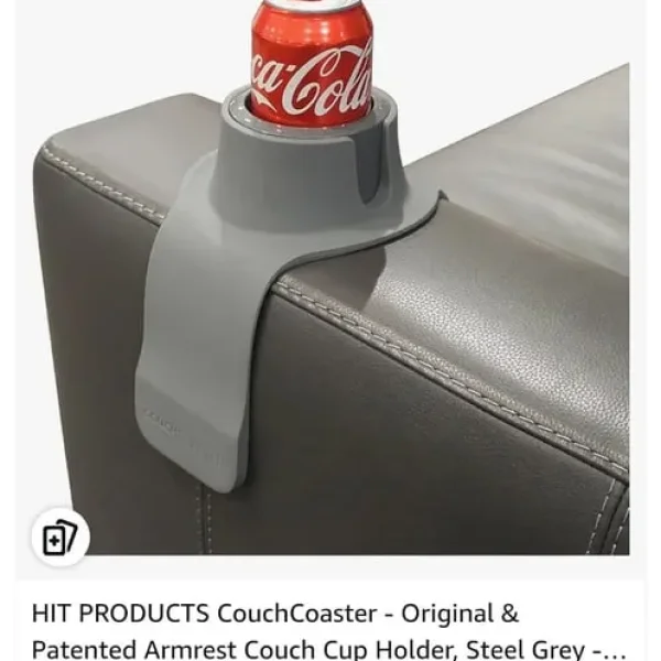 Couch coaster for tea or coffee