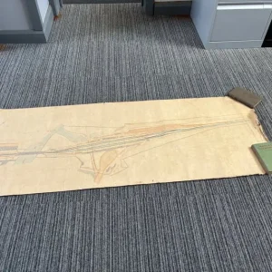 Original 1930 Railway line plan from Portadown - Image 2