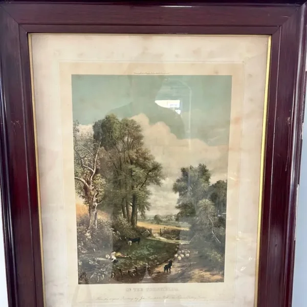 In the Cornfields — After John Constable, R.A., National Gallery London