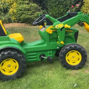 John Deere Ride-on Tractor 7930 with mega trailer - Image 3