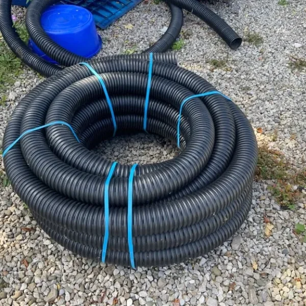 Perforated 100mm land drain