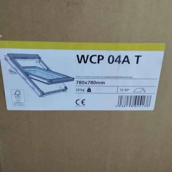 Keylite roof window wcp 04a t 78 cm x 78 cm Velux alternative ADW