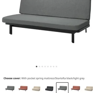 IKEA NYHAMN POCKET SPRING SOFA BED - Image 2