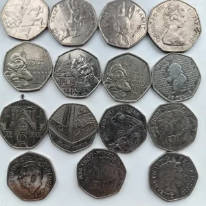 Collectable 50p coins - Image 2