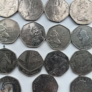 Collectable 50p coins