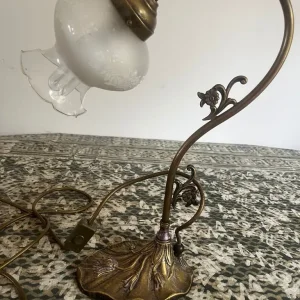 Antique brass lamp