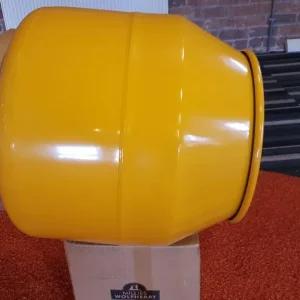 901/14900 Genuine Belle Mini 130 Drum, Yellow cement mixer - Image 3