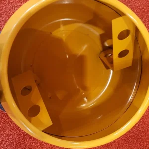 901/14900 Genuine Belle Mini 130 Drum, Yellow cement mixer - Image 4
