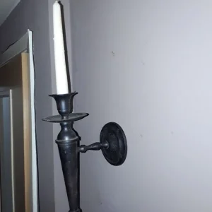 Pair of wall mount candlelarbras - Image 2
