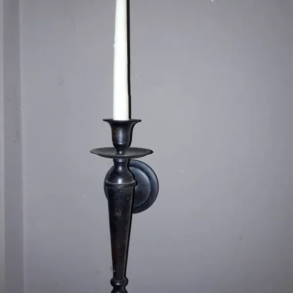 Pair of wall mount candlelarbras