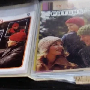 Folder of Knitting Patterns - as per attached photos - Image 2