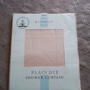 New peach colour shower curtain