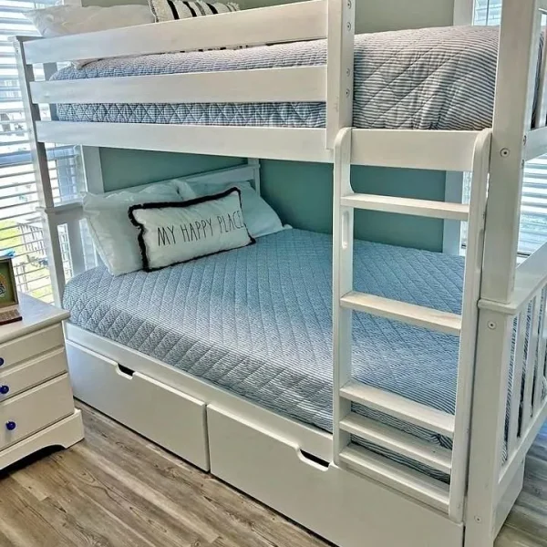Brand new ~Trundle Wooden Bunk Bed With 2 Mattress + Storage Draws >>Amazing Price >>>Order Now