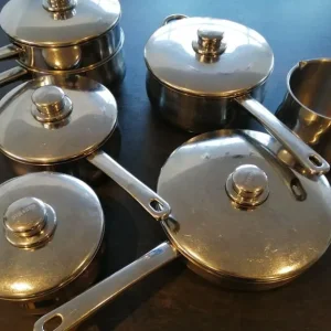 Classic Stellar Stainless Steel Saucepan Set - Image 2