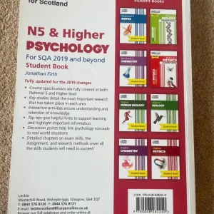 Nat 5 & Higher psychology textbook - Image 3