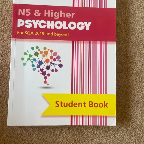 Nat 5 & Higher psychology textbook
