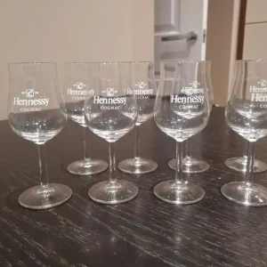 8 x Hennessy Cognac tasting glasses