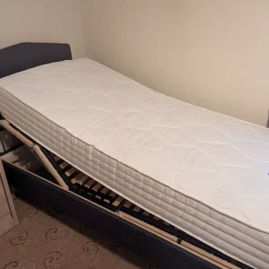 Adjust-a-Bed 3ft single adjustable electric bed with mattress and headboard - Image 2