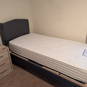 Adjust-a-Bed 3ft single adjustable electric bed with mattress and headboard - Image 4