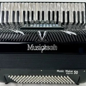 Superlight Reedless Accordion 5.2kg - Musictech Musicmaker Digital 50 - 41 keys / 120 Bass