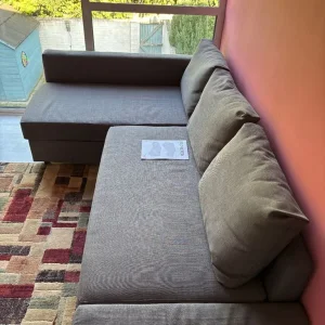 IKEA FRIHETEN Corner sofa-bed with storage - Image 4