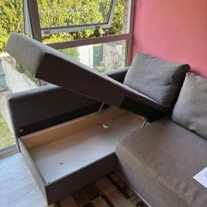 IKEA FRIHETEN Corner sofa-bed with storage - Image 5