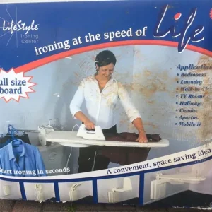 Ironing board station