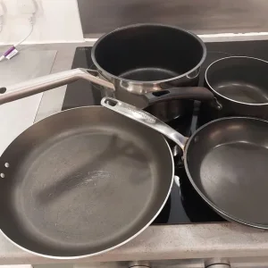 Frying pans and pots 4 pieces