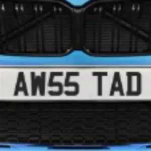 Private number plate