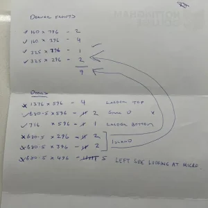 Milano Elements Metallic Slate Matt kitchen doors