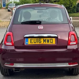 2016 Fiat 500 1.2 Lounge Euro 6 (s/s) 3dr Hatchback Petrol Manual - Image 5