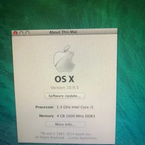 MacBook Air Mid 2013 128GB SSD - Image 3