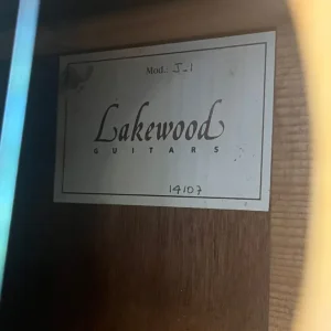 Beautiful Lakewood J-1 Jumbo All Solid Wood Acoustic Guitar - Rare, Discontinued - Image 4