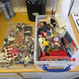 Large sewing kit/box