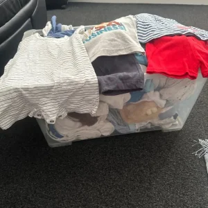 Bundle of baby boys clothes