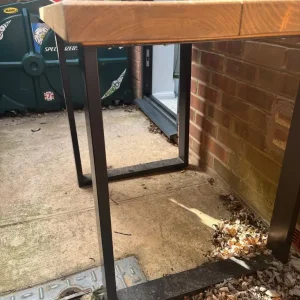 Small Kitchen table - reclaimed wood - Image 3