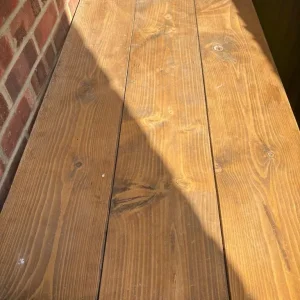 Small Kitchen table - reclaimed wood - Image 5