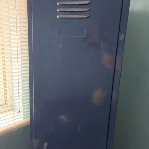 Locker style metal wardrobe and chest of drawers - Image 7