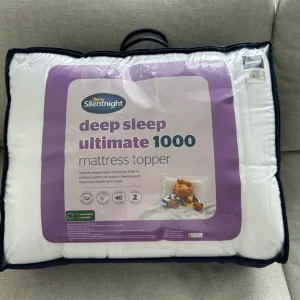 Silentnight Deep Sleep Ultimate 1000 Mattress Topper -Double