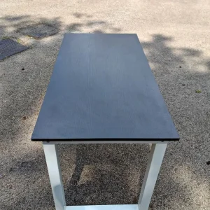 Black Top & White Frame Desk 120cm FREE DELIVERY 048 - Image 3