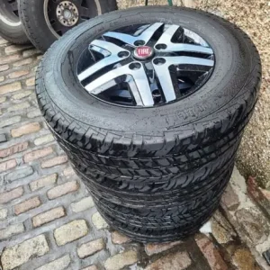 4x lovely genuine 16inch fiat ducato wheels and tyres in perfect condition - Image 3