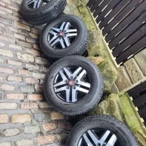 4x lovely genuine 16inch fiat ducato wheels and tyres in perfect condition - Image 4